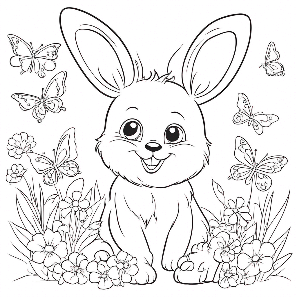 "Vui Vẻ Labubu Tô Màu" coloring page from Labubu theme - free printable line art for kids and adults