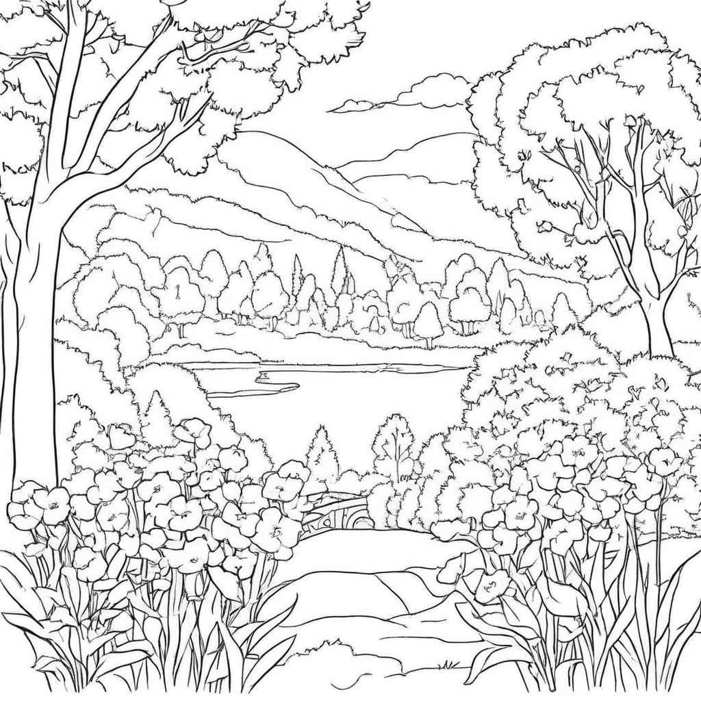 Butterflies Dance Among Flowers coloring page from Marvel theme - free printable line art for kids and adults