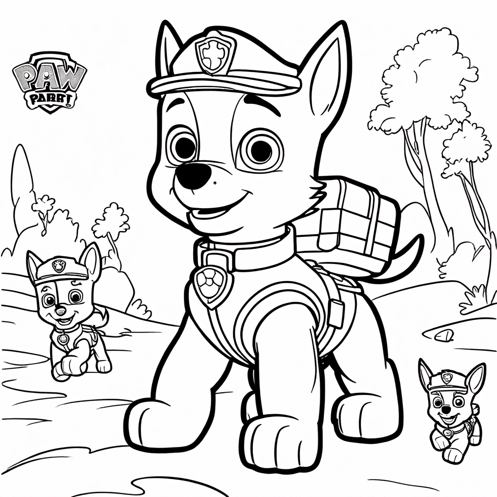 paw patrol coloring pages theme preview - 28 free printable coloring pages for kids and adults